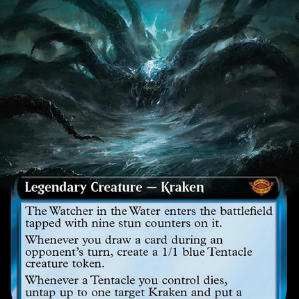 The Watcher in the Water (Extended Art) [The Lord of the Rings: Tales of Middle-earth] Surge Foil