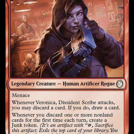 Veronica, Dissident Scribe [Fallout] Surge Foil