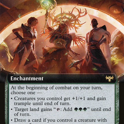 Glorious Sunrise (Extended Art) [Innistrad: Crimson Vow]