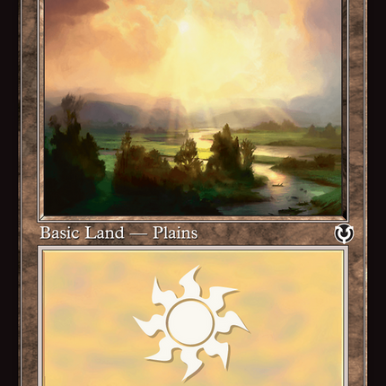 Plains (288) (Retro Frame) (288) [Innistrad Remastered] Foil