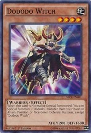 Dododo Witch (Common / Short Print) [SECE-EN091] 1st Edition
