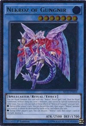 Nekroz of Gungnir (UTR) (Ultimate Rare) [SECE-EN044] 1st Edition