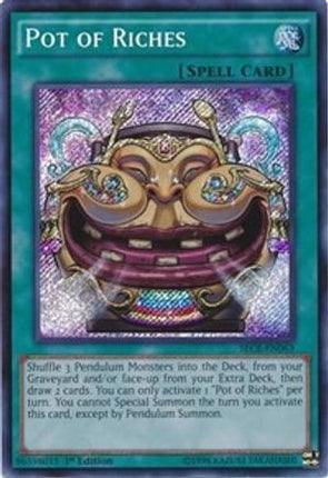 Pot of Riches (Secret Rare) [SECE-EN063] Unlimited
