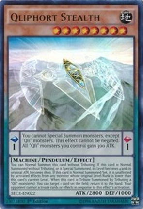 Qliphort Stealth (Ultra Rare) [SECE-EN022] 1st Edition