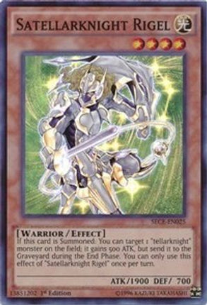 Satellarknight Rigel (Super Rare) [SECE-EN025] Unlimited