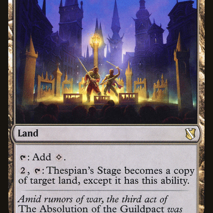 Thespian's Stage [Commander 2019]