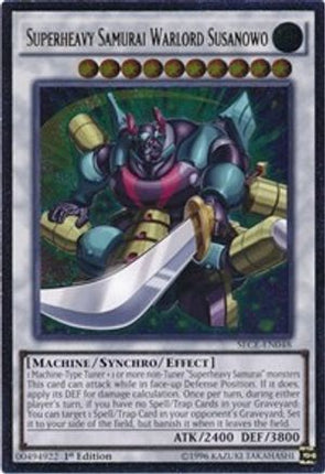 Superheavy Samurai Warlord Susanowo (UTR) (Ultimate Rare) [SECE-EN048] Unlimited