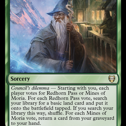 Travel Through Caradhras [Tales of Middle-earth Commander]