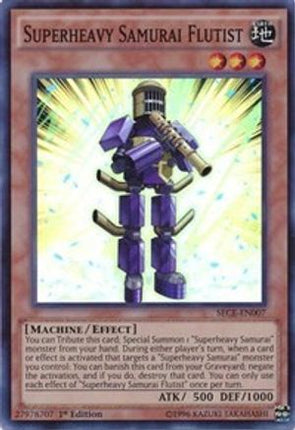 Superheavy Samurai Flutist (Super Rare) [SECE-EN007] 1st Edition