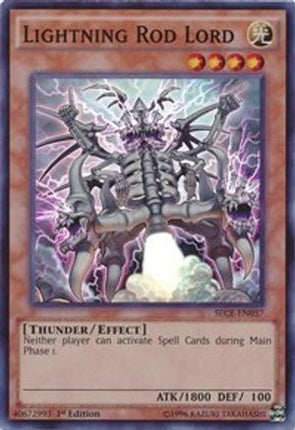Lightning Rod Lord (Super Rare) [SECE-EN037] Unlimited