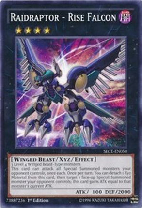 Raidraptor - Rise Falcon (Common / Short Print) [SECE-EN050] 1st Edition