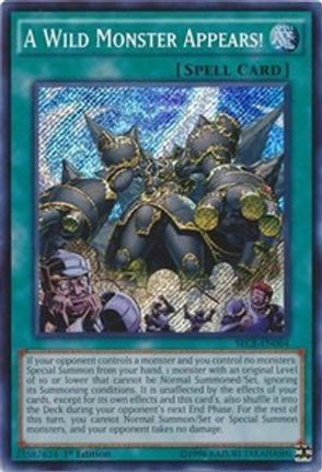 A Wild Monster Appears! (Secret Rare) [SECE-EN064] Unlimited