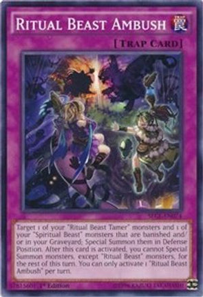 Ritual Beast Ambush (Common / Short Print) [SECE-EN074] 1st Edition