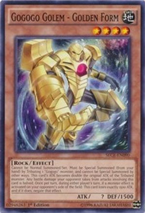 Gogogo Golem - Golden Form (Common / Short Print) [SECE-EN090] Unlimited
