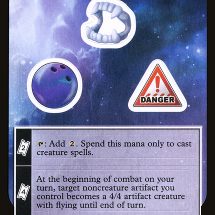 Unglued Pea-Brained Dinosaur [Unfinity Sticker Sheets]