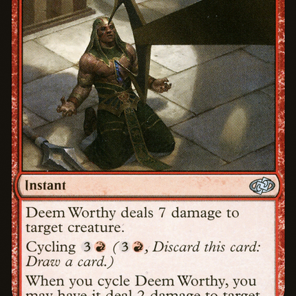 Deem Worthy [Jumpstart 2022]