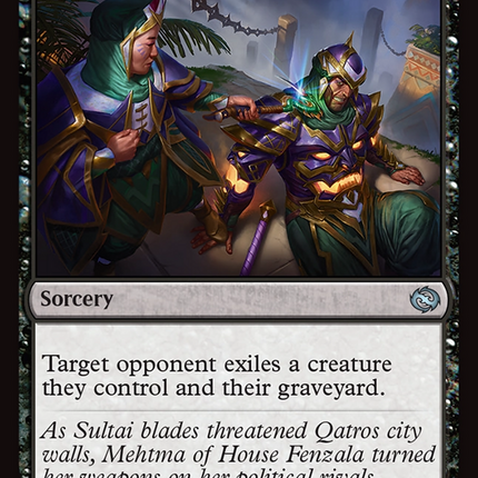 Strategic Betrayal [Tarkir: Dragonstorm] Foil