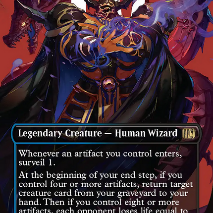 Golbez, Crystal Collector (Borderless) [FINAL FANTASY] Foil