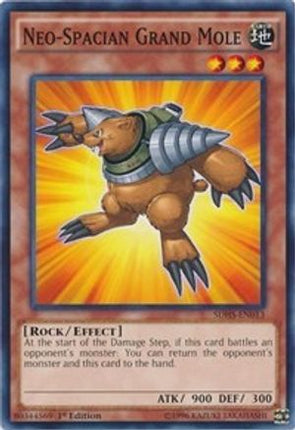 Neo-Spacian Grand Mole (Common / Short Print) [SDHS-EN013] Structure Deck: HERO Strike 1st Edition
