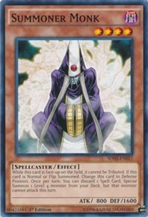 Summoner Monk (Common / Short Print) [SDHS-EN017] Structure Deck: HERO Strike 1st Edition