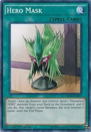 Hero Mask (Common / Short Print) [SDHS-EN027] Structure Deck: HERO Strike Unlimited