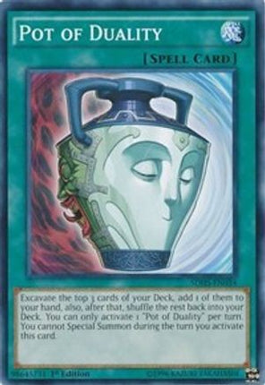 Pot of Duality (Common / Short Print) [SDHS-EN034] Structure Deck: HERO Strike 1st Edition