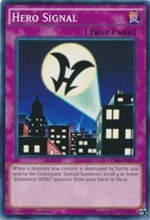 Hero Signal (Common / Short Print) [SDHS-EN035] Structure Deck: HERO Strike Unlimited