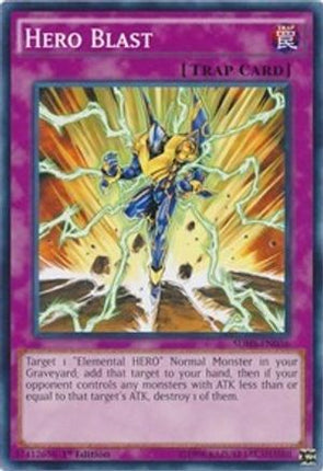 Hero Blast (Common / Short Print) [SDHS-EN036] Structure Deck: HERO Strike 1st Edition