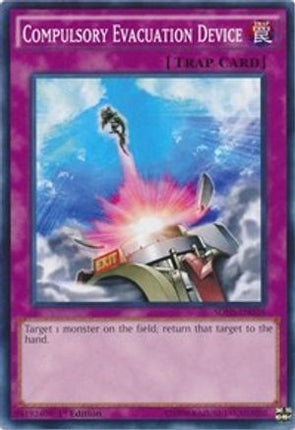 Compulsory Evacuation Device (Common / Short Print) [SDHS-EN039] Structure Deck: HERO Strike Unlimited