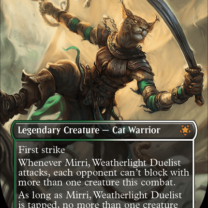 Mirri, Weatherlight Duelist (Borderless) [Special Guests]