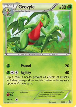 Grovyle - 7/106 [XY - Primal Clash]