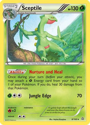Sceptile - 8/106 [XY - Primal Clash] Reverse Holofoil