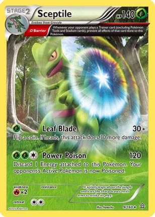 Sceptile (Omega) - 9/106 [XY - Primal Clash] Reverse Holofoil