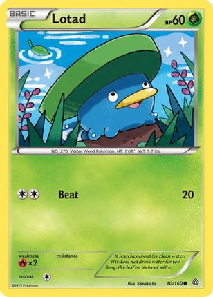 Lotad - 10/106 [XY - Primal Clash]