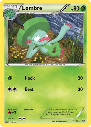 Lombre - 11/106 [XY - Primal Clash] Reverse Holofoil