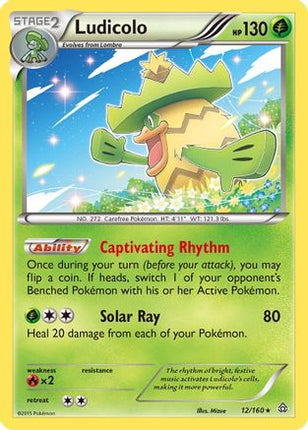 Ludicolo - 12/106 [XY - Primal Clash] Reverse Holofoil