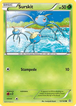 Surskit - 13/106 [XY - Primal Clash]