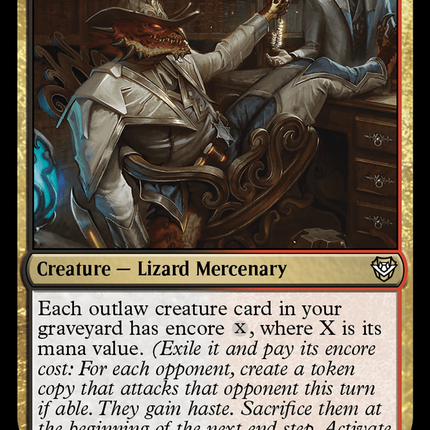Graywater's Fixer [Outlaws of Thunder Junction Commander] Foil