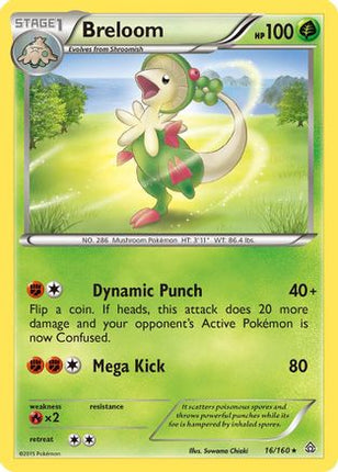 Breloom - 16/106 [XY - Primal Clash]