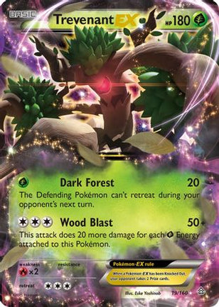 Trevenant EX - 19/106 [XY - Primal Clash] Holofoil