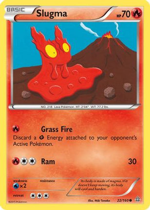 Slugma - 22/106 [XY - Primal Clash]