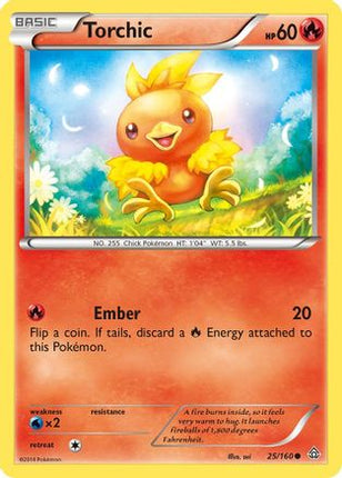 Torchic - 25/106 [XY - Primal Clash] Reverse Holofoil