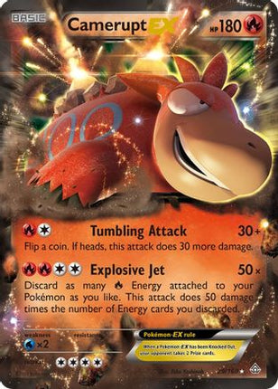 Camerupt EX - 29/106 [XY - Primal Clash] Holofoil