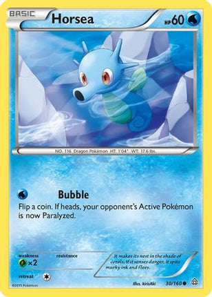 Horsea - 30/106 [XY - Primal Clash] Reverse Holofoil