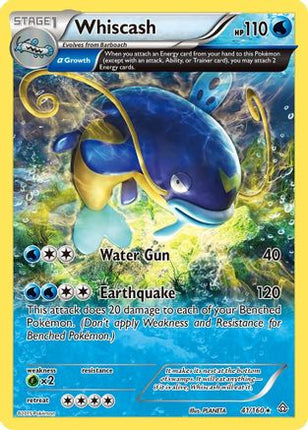 Whiscash (Alpha) - 41/106 [XY - Primal Clash] Reverse Holofoil