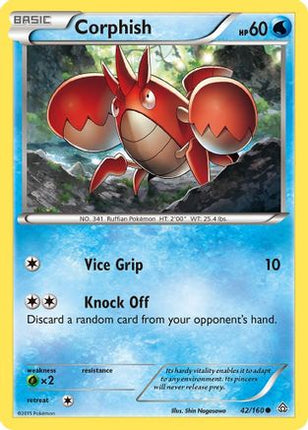 Corphish - 42/106 [XY - Primal Clash]