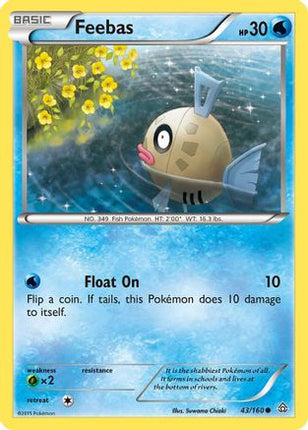 Feebas - 43/106 [XY - Primal Clash] Reverse Holofoil