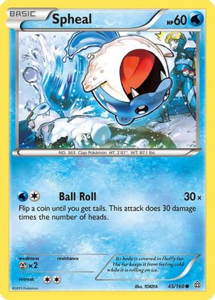 Spheal (45) - 45/106 [XY - Primal Clash] Reverse Holofoil