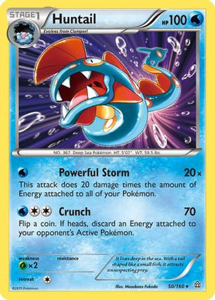 Huntail - 50/106 [XY - Primal Clash] Reverse Holofoil