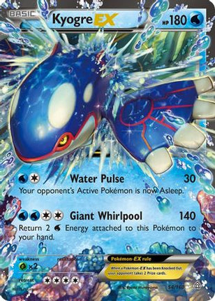Kyogre EX - 54/106 [XY - Primal Clash] Holofoil
